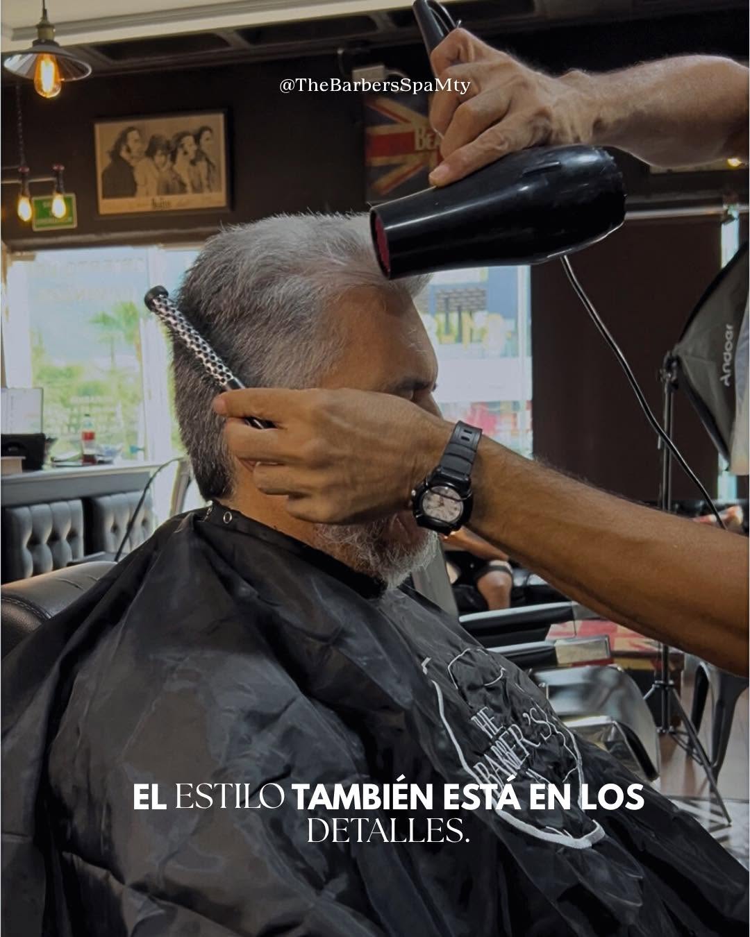 Corte de cabello en The Barber's Spa